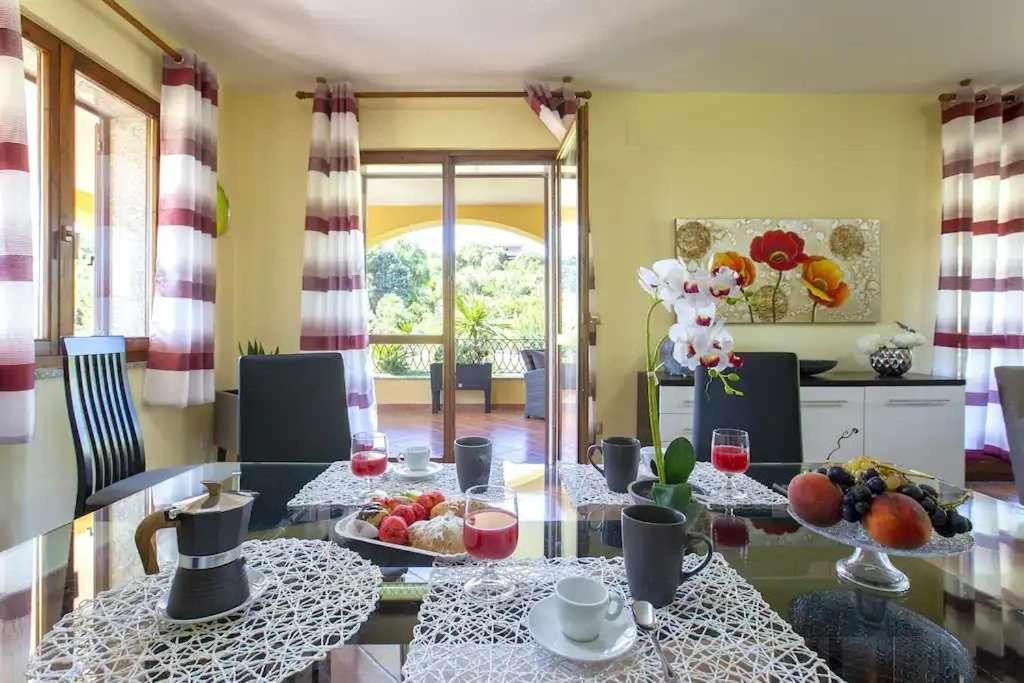 Alghero Villa Mistral per 7 persone Terrazza BBQ AC WiFi Esterno foto