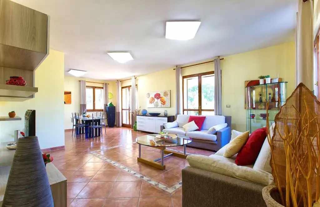 Alghero Villa Mistral per 7 persone Terrazza BBQ AC WiFi Esterno foto