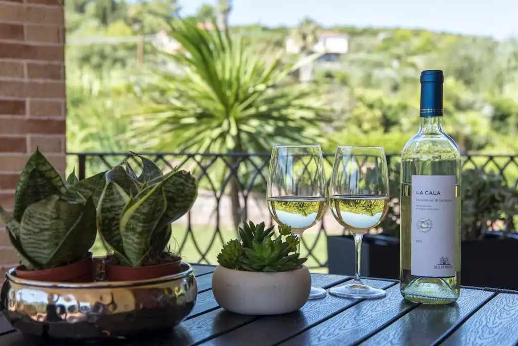 Alghero Villa Mistral per 7 persone Terrazza BBQ AC WiFi Esterno foto