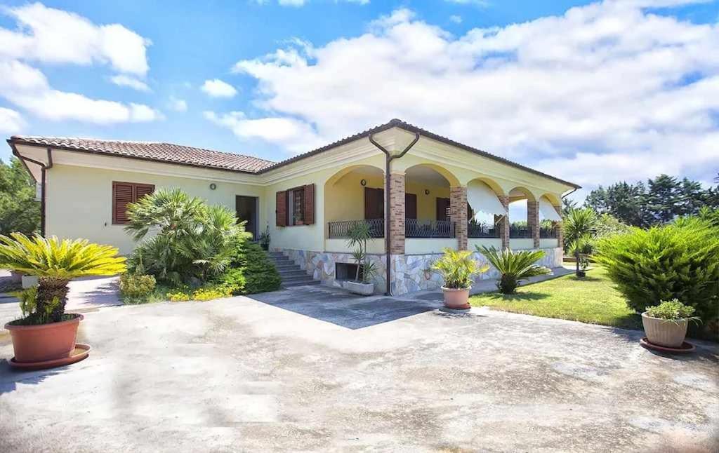 Alghero Villa Mistral per 7 persone Terrazza BBQ AC WiFi Esterno foto