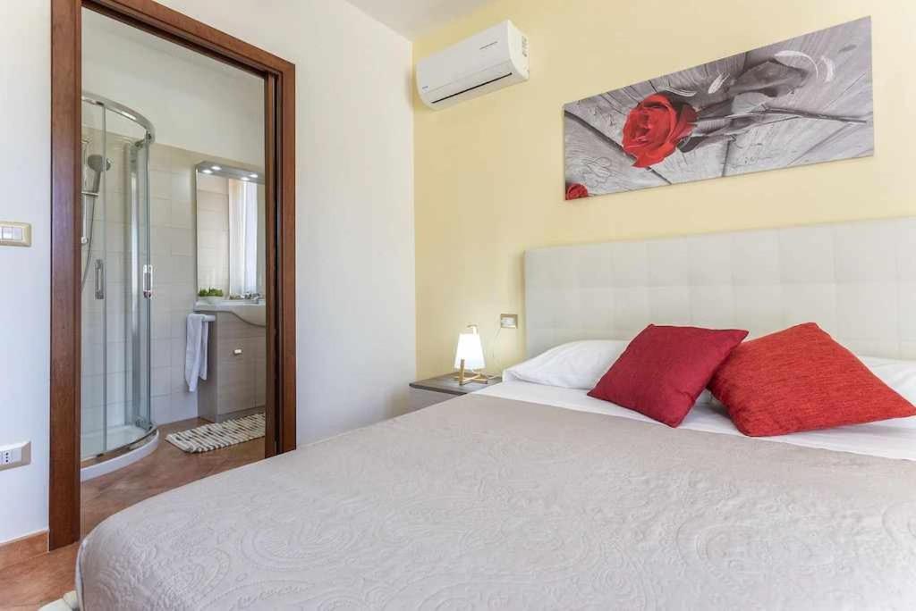 Alghero Villa Mistral per 7 persone Terrazza BBQ AC WiFi Esterno foto