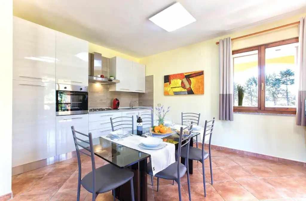 Alghero Villa Mistral per 7 persone Terrazza BBQ AC WiFi Esterno foto