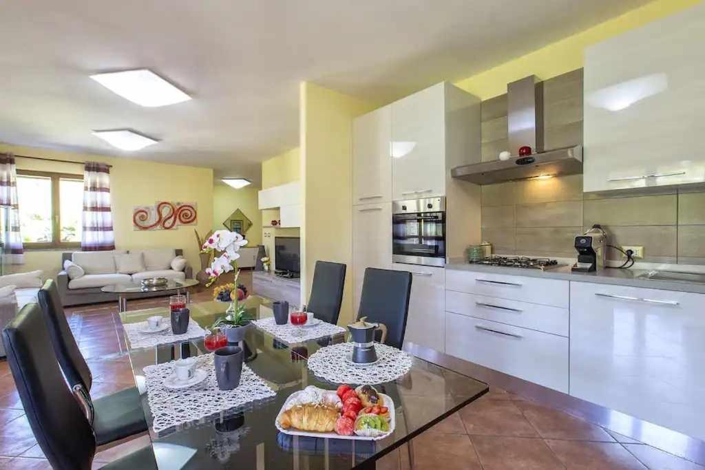 Alghero Villa Mistral per 7 persone Terrazza BBQ AC WiFi Esterno foto