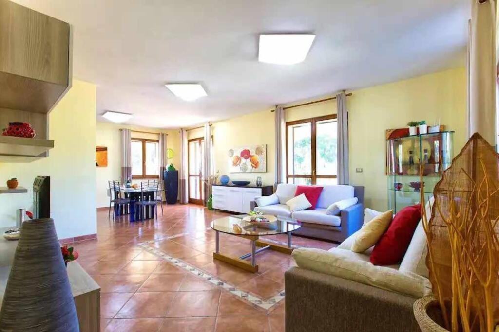 Alghero Villa Mistral per 7 persone Terrazza BBQ AC WiFi Esterno foto