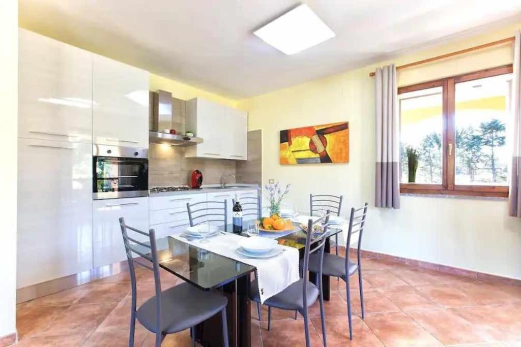 Alghero Villa Mistral per 7 persone Terrazza BBQ AC WiFi Esterno foto