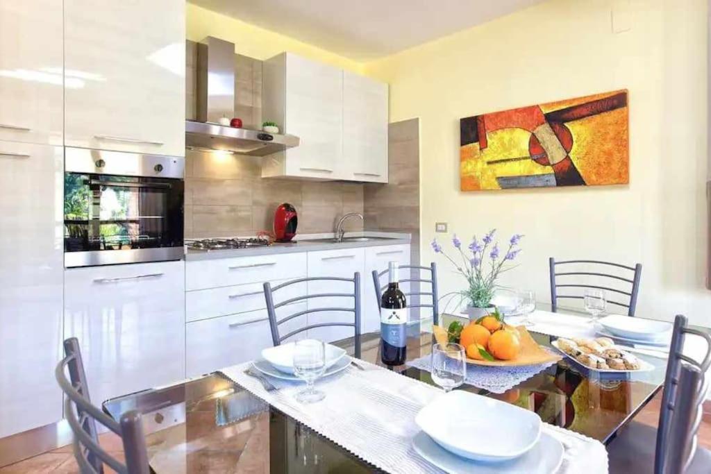 Alghero Villa Mistral per 7 persone Terrazza BBQ AC WiFi Esterno foto