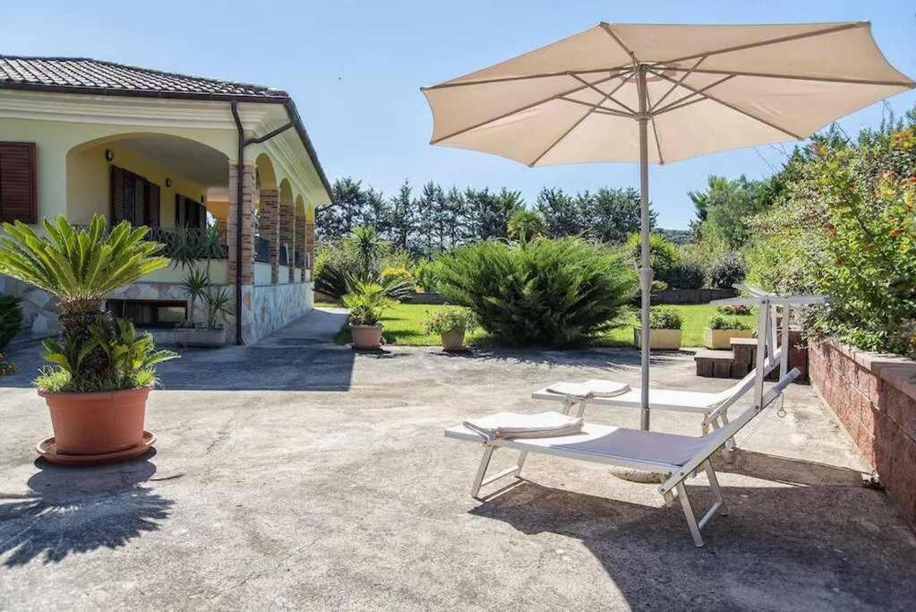 Alghero Villa Mistral per 7 persone Terrazza BBQ AC WiFi Esterno foto